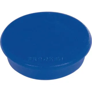 Franken Haftmagnet Magnete blau, Kunststoff Ø 1,27 cm, 10 St.