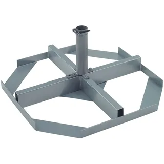 Doppler Schirmständer Aluminium Grau