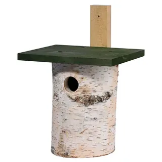dobar Vogelhaus Nistkasten Birke Brut Vogelhaus Meise Wildvögel Holz Hilfe Futter Kobe