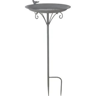 Esschert Design Vogeltränke auf Stab 0 x 0 cm Grau