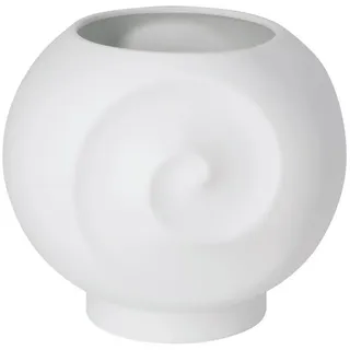 Räder Dekovase räder Muschelvase groß weiß
