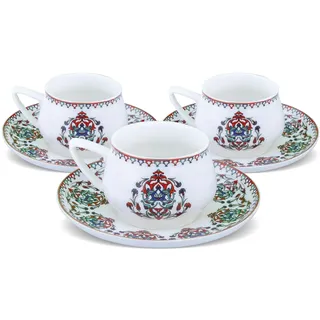 KARACA Espressotasse 0,09 l Rot 6 St.