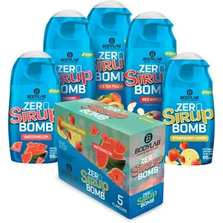 Bodylab24 ZERO Sirup BOMB Mixed Box (5x65ml)