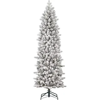 Black Box Trees Harma Schmaler Künstlicher Weihnachtsbaum - H260 x Ø73 cm - Grün