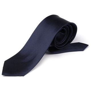 Diademita Krawatte Krawatte Satin 8 cm, für Herren klassische Krawatte. (kein Set) schwarz