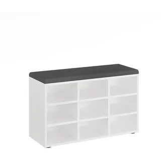 komto Sofia 80 x 50 x 30 cm weiß / weiß