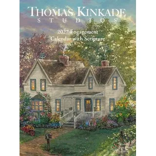 brown trout-auslieferer flechsig Thomas Kinkade: Engagement Calendar with Scripture 2027