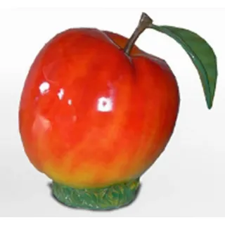 Walt-Deko Dekofigur Apfel 145cm hoch Dekorationsfigur/Werbefigur - Hochwertiger