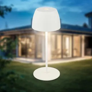 B.K.Licht Mini Tischleuchte Weiß