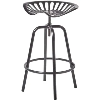 Homescapes Barhocker Traktorsitz Metall, im Vintage-Look, höhenverstellbar