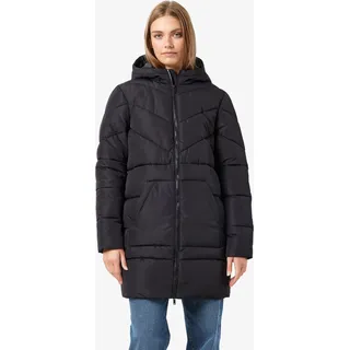 Noisy May Wintermantel mit Kapuze Wattierter Blouson NMDalcon LONG JACKET NOOS FWD", Damen Lange Puffer Jacke Warmer Stepp