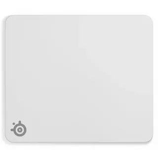 SteelSeries QcK Heavy Gaming Mousepad - Thicker, Non-Slip Silicone Rubber Base, Peak Tracking, Optimized for Gaming FPS, MOBAs, RTS, MMO - Large Size 450 mm x 400 mm x 6 mm - White