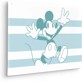 Komar Canvasbild Disney Mickey Playful - 60 X 40 Cm - Bild Auf Keilrahmen - Für Kinderzimmer