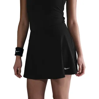 Nike Tennisrock Damen Schwarz/Weiß M