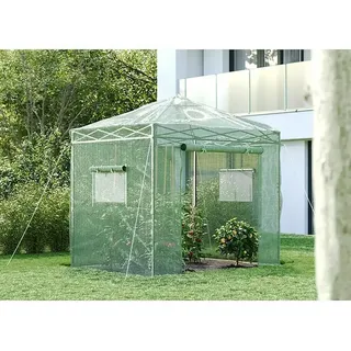 Gardol Folien-Gewächshaus Pop-Up  (240 x 180 x 245 cm, Metall, Kunststoff)