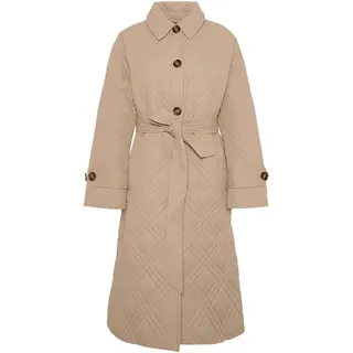 Barbour Steppmantel Stepptrench Mariah beige 14