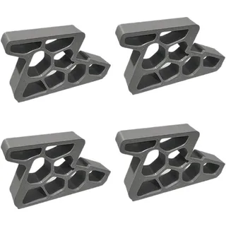 FELIXLEO Fensterbeschlag 4 Fensterstopper Set Türstopper Stoßdämpfer Mit Verriegelung (1 St)