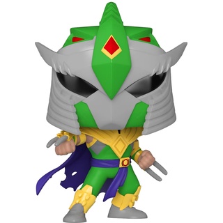 POP! Retro Toys: Teenage Mutant Ninja Turtles - Shredder als Green Ranger - 2022 Funkon Geteilt Exklusiv