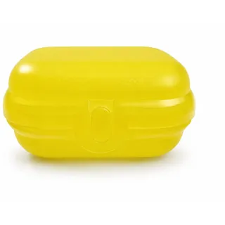 TUPPERWARE To Go Mini-Twin limette Brotdose Box Behälter Kindi MiniTwin Größe 1