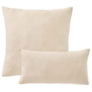 Hessnatur Bettwäsche aus reiner Bio-Baumwolle, Web, 1 teilig beige