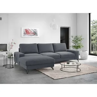 Ecksofa L-Form 300 cm mit Schlaffunktion & Bettkasten – Moderne Wohnlandschaft Schlafsofa mit Liegefläche 200x168 cm | OLIVIO 1 PA 06 DESIGN MÖBEL