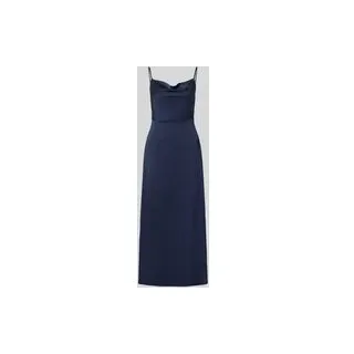 VILA Kleid Ravenna Abendkleid Marine 34