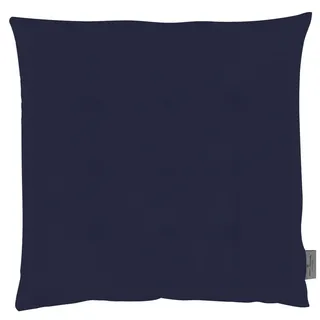 Tom Tailor Sitzkissen, Dunkelblau, Textil, 40x5x40 cm, Wohntextilien, Kissen, Sitzkissen