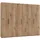 Level 300 x 236 x 58 cm Plankeneiche Nachbildung