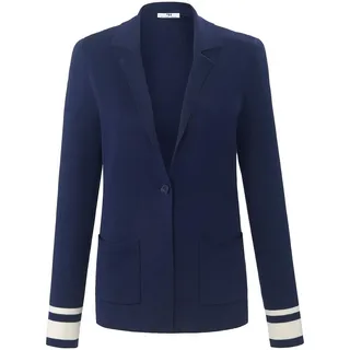 Strickblazer Peter Hahn blau, 42
