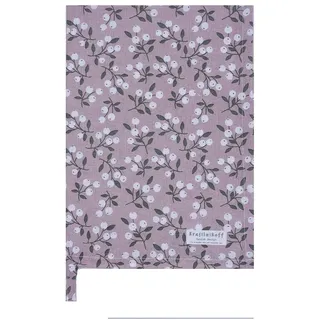 Krasilnikoff – Geschirrtuch KW13673 –Snowberry/Schneebeere, Rose