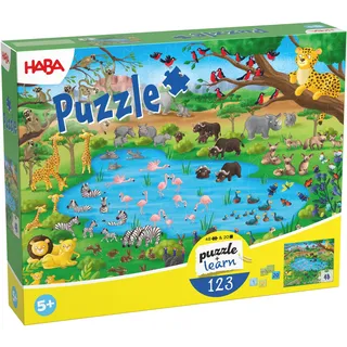 HABA Lernpuzzle 1-20 48 Teile