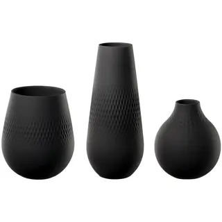 Villeroy & Boch Manufacture Collier Vasen-Set 3-teilig