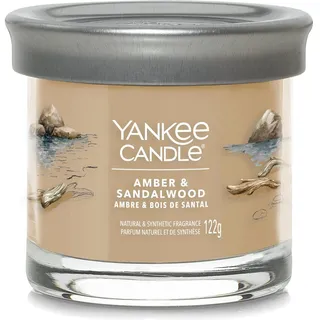 Yankee Candle Amber & Sandalwood Duftkerze 122 g braun