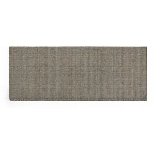 HAY Haze Outdoor-Teppich 80 x 200 cm Schwarz