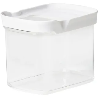 Emsa Optima Schüttdose transparent weiß 1 l