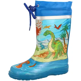 Beck Dinos Gummistiefel Mehrfarbig 30