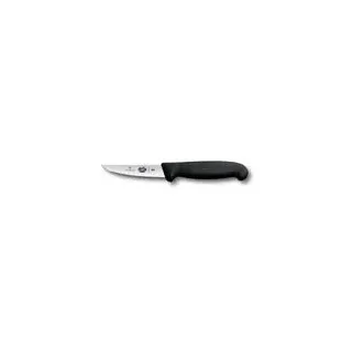 Victorinox Fibrox Kleintiermesser 10 cm | Präzises Fleischermesser mit rutschfestem Griff Schwarz