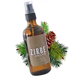 Heubergshop Raumduft, Zirbenspray 100ml Raumspray Zirbe Kissenspray Lufterfrischer