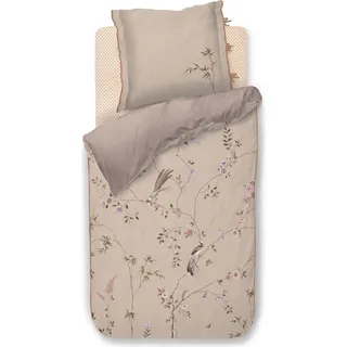 Pip Studio Bamboo Blossom Khaki 135 x 200 cm + 80 x 80 cm