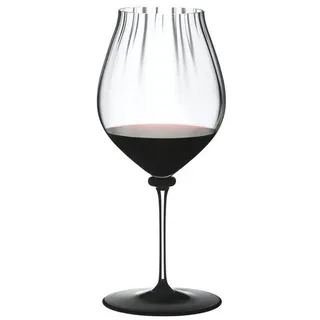 RIEDEL THE WINE GLASS COMPANY Rotweinglas Riedel Fatto A Mano Performance Pinot Noir (Black), Glas