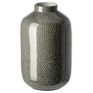 Fink Roy/Vase,Porzellan,grau. mit Goldrand,H.21D.11cm [SP]