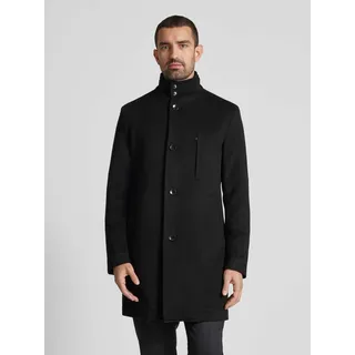 Mantel mit Stehkragen Modell 'Hyde', Black, 52