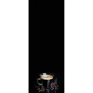 Euroart Magnettafel, Braun, Schwarz, Glas, 30x80x1.5 cm, abwischbar, nur für Starkmagnete, Dekoration, Magnettafeln & Pinnwände, Memoboards