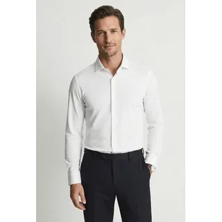 Cinque Businesshemd Jersey Qualität, Regular Fit weiß M