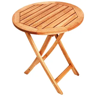 Merxx Klapptisch Ø 80 x 75 cm beige