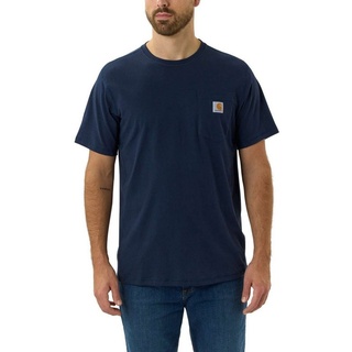 Carhartt T-Shirt Carhartt FORCE FLEX POCKET T-SHIRTS S/S 104616 (1-tlg) grau M