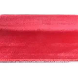 CREATIV home Samt Dekostoff Rot auf Rolle 35 x180 cm 150 g/qm