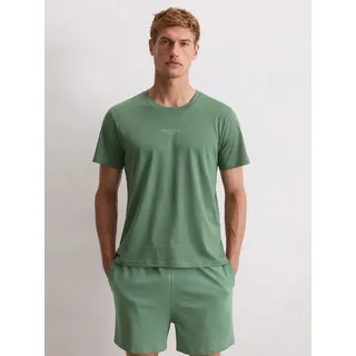 Marc O'Polo Pyjamaoberteil Mix N Match Cotton schlaf-oberteil nachthemd sleepshirt grün XL (52)