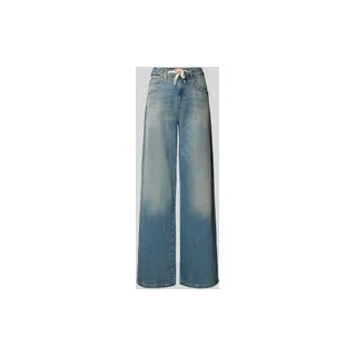 Loose Fit Jeans mit Tunnelzug Modell 'Milo', Blau, 27