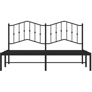 vidaXL 180 x 200 cm Schwarz
